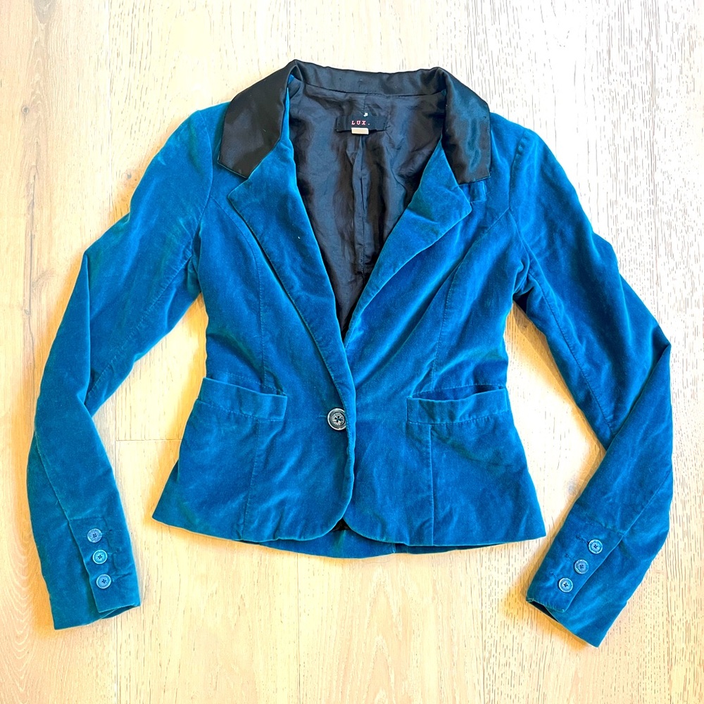 Vintage Velvet Blazer